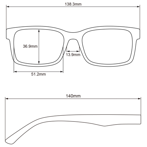 Kent Bifocal Reading Glasses