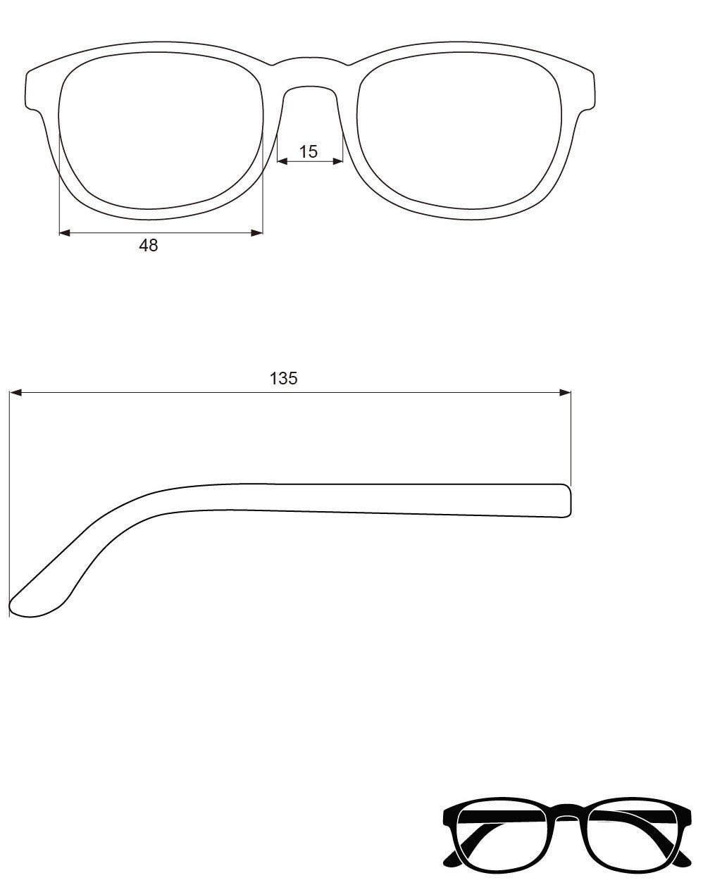 Sally Reading Glasses **Only Available in +0.75**
