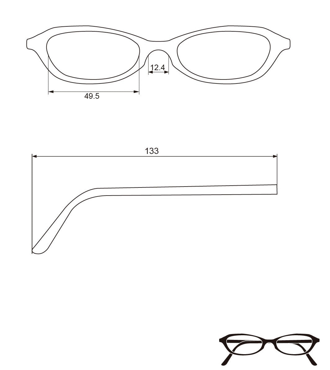 Ireland Readers ** Only Available with No Power Lenses **