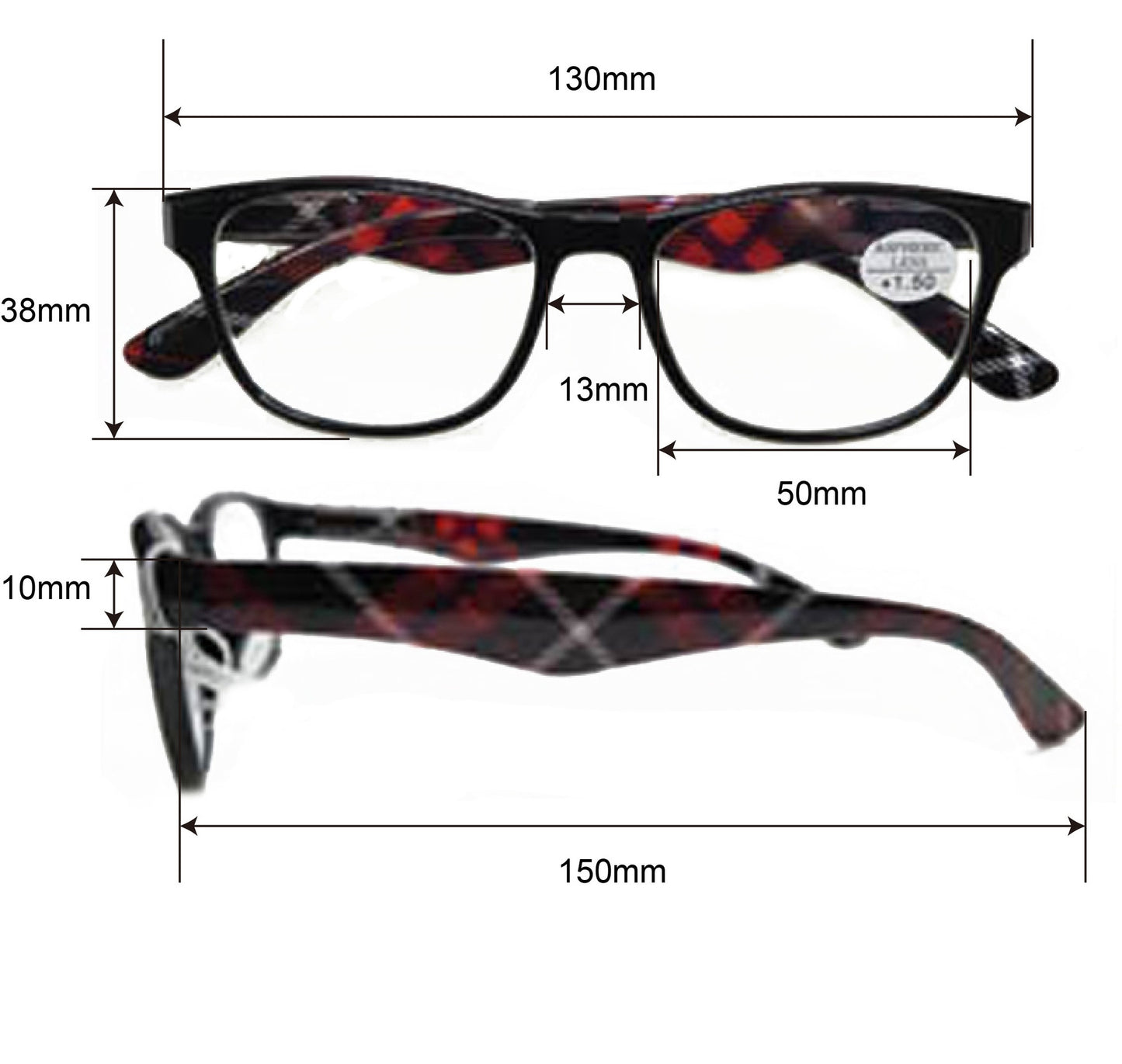 Flannel Reading Glasses