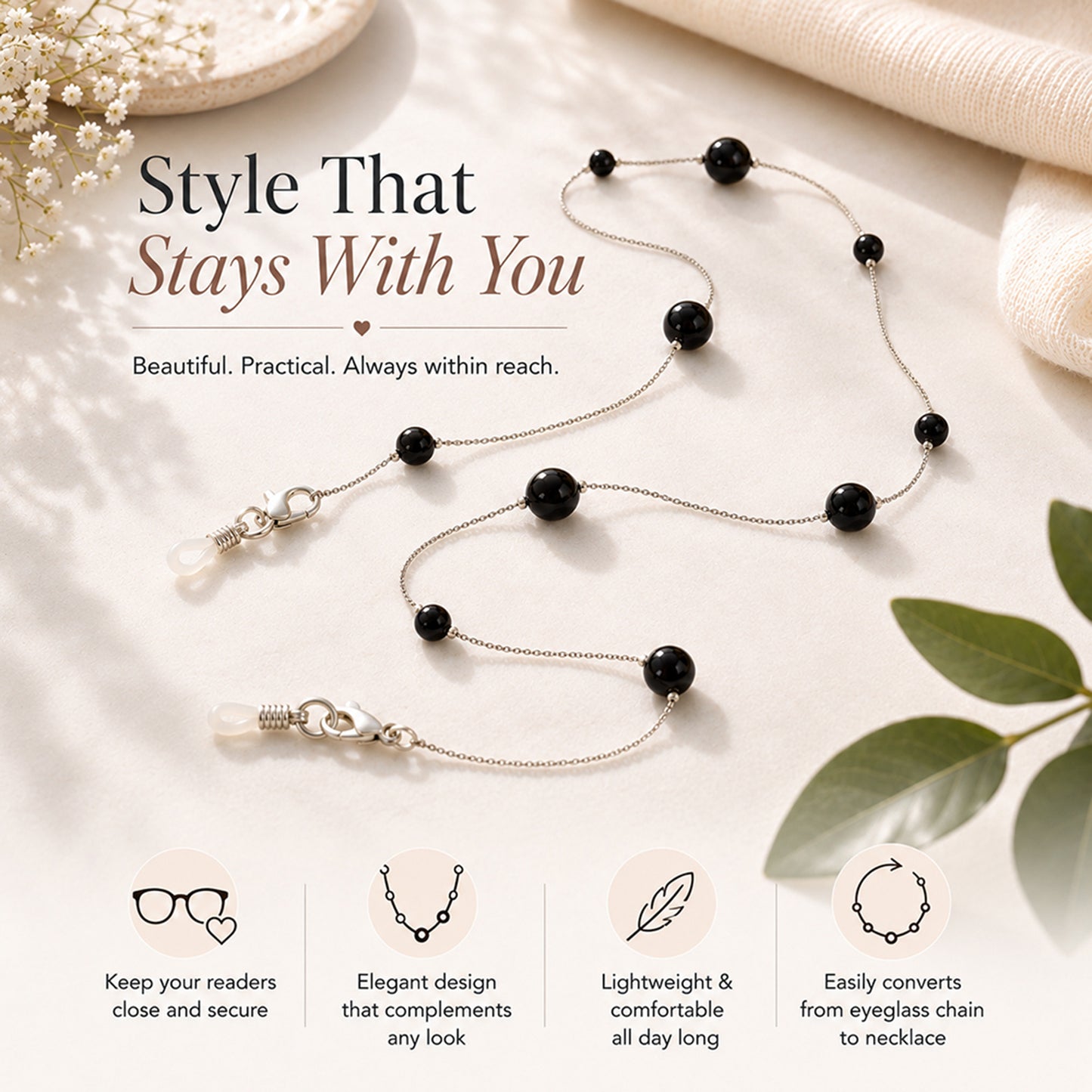 Blythe Eyeglass Chain/Necklace