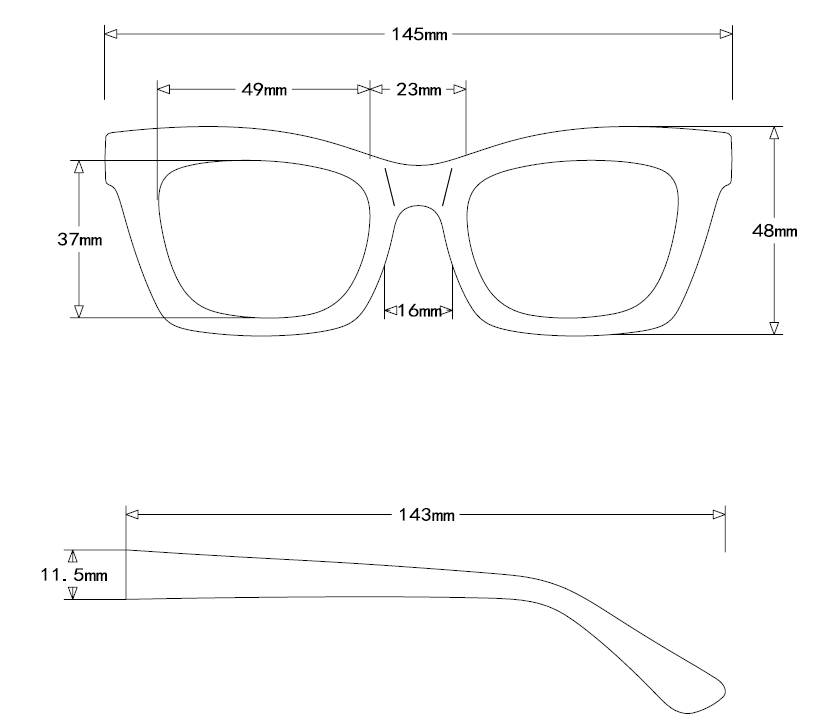 Rebel Reading Glasses
