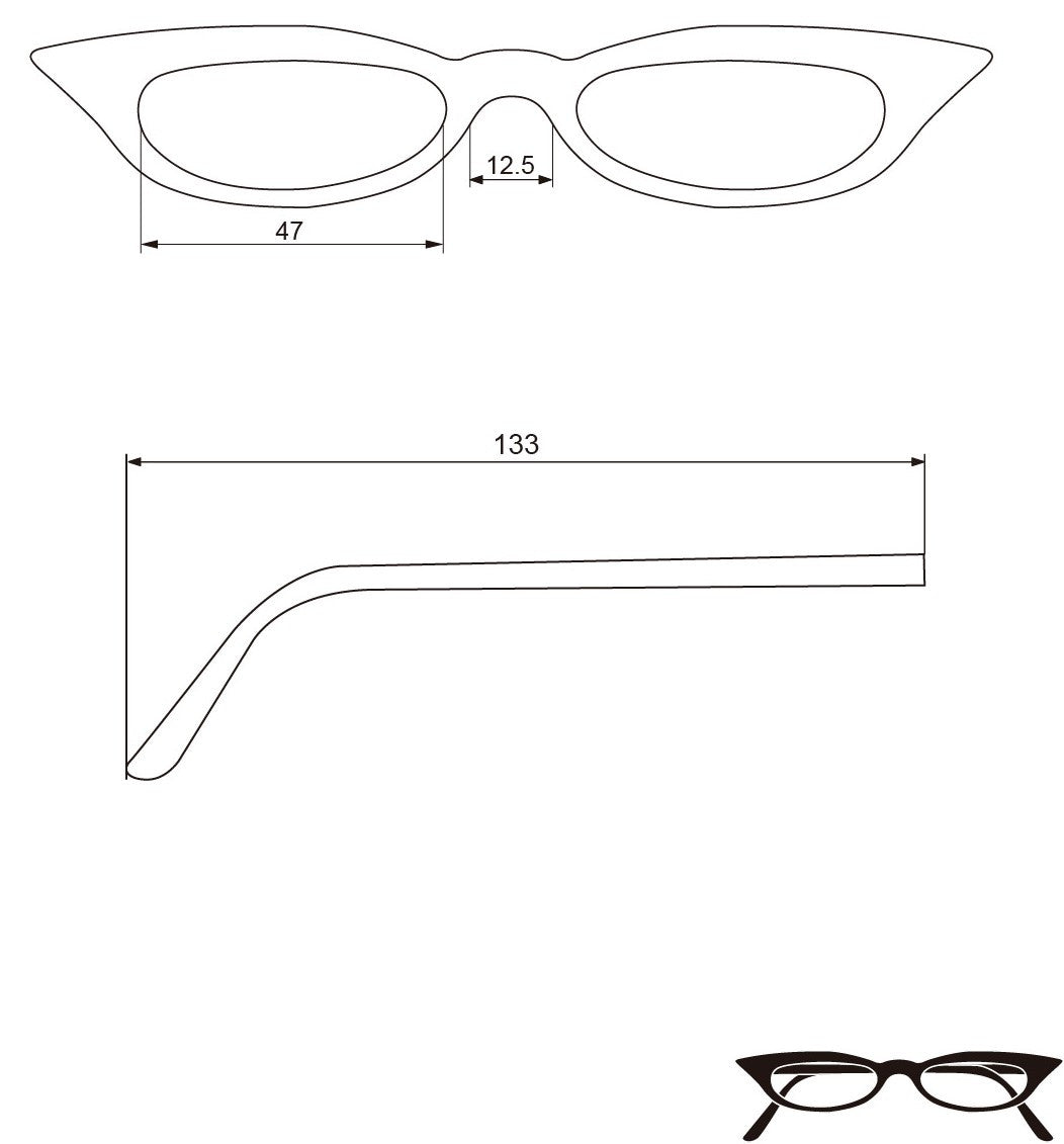 Kitty Reading Glasses