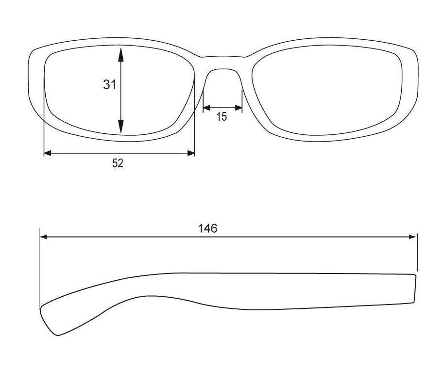 Mae Reading Glasses ** Only Available in No Power Lenses **