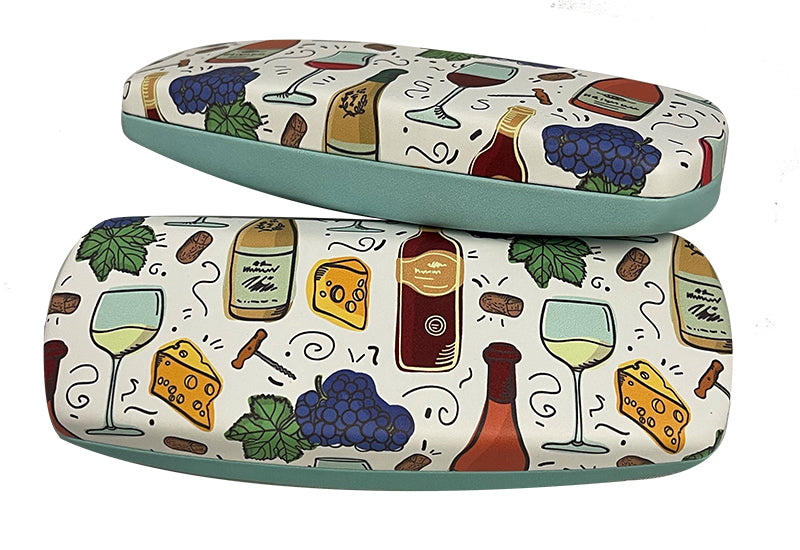 Happy Hour Clamshell Eyeglass Case