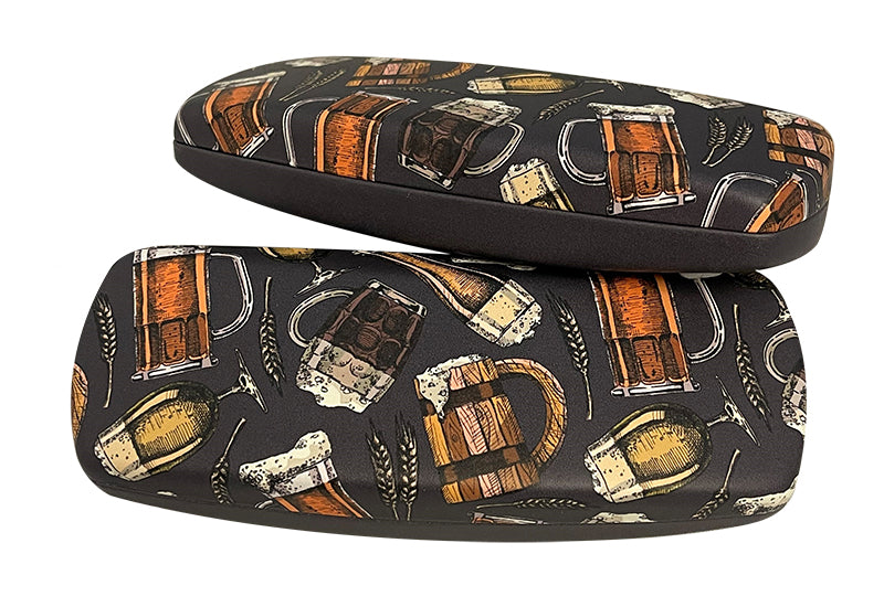 Happy Hour Clamshell Eyeglass Case