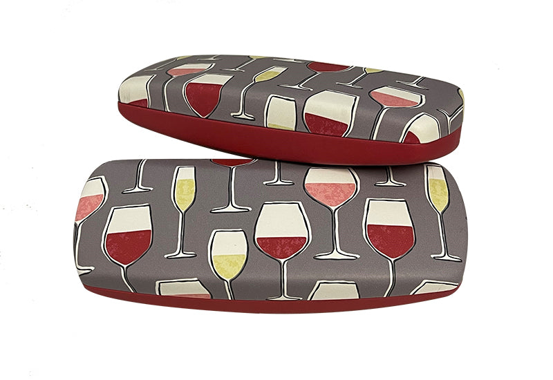 Happy Hour Clamshell Eyeglass Case