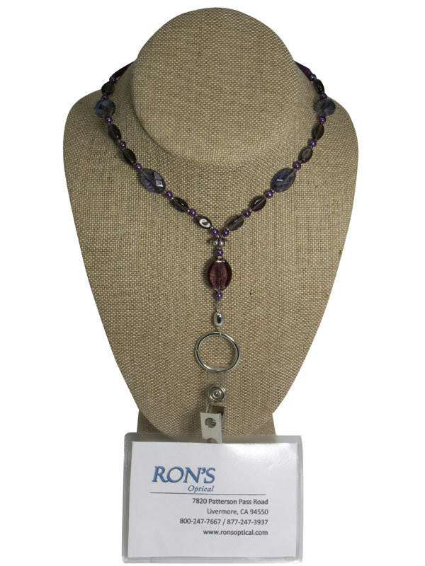 Fleur Eyeglass Necklace/ID holder