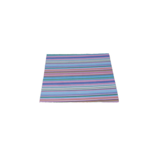 Striped Pattern Microfiber Cleaning Cloths