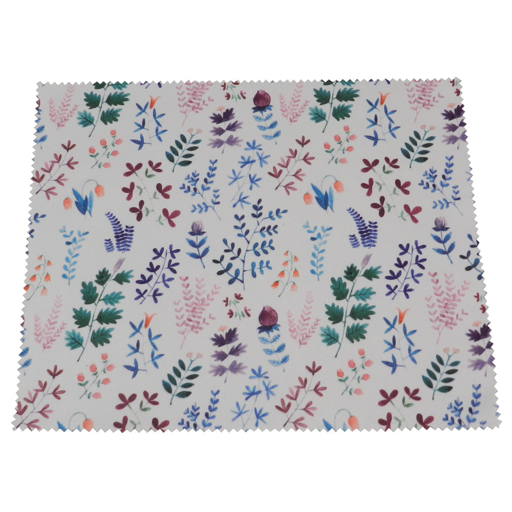 Wildflower Pattern Microfiber Cleaning Cloths