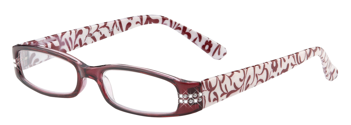 Claret Readers  ** Only Available in No Power Lenses**