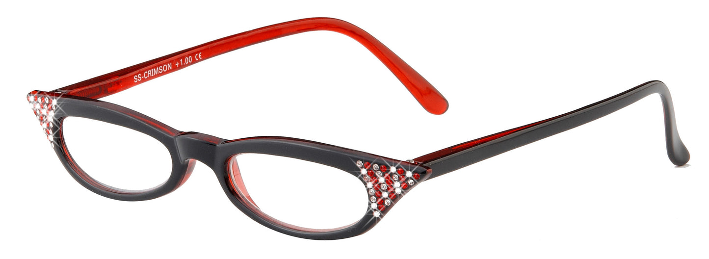 Crimson Reading Glasses  **Only Available in +0.75**