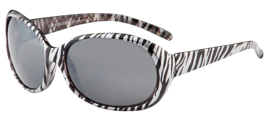 Zebra Bifocal Sunglasses  **Only Available in +1.00**